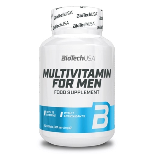 BioTech Multivitamines pour hommes 60 comprimés