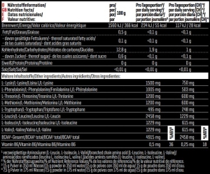 Body Attack Extreme Instant EAA - 500 g naturel