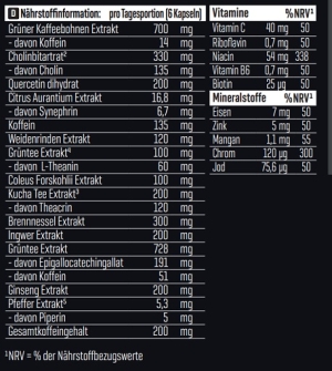 Body Attack Lipo 100 - 60 gélules