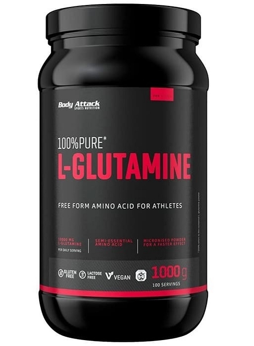 Body Attack Pure L-Glutamine 1 kg