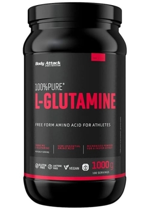 Body Attack Pure L-Glutamine 1 kg