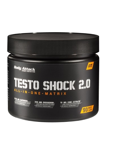 Body Attack Testo Shock 2.0 - 90 gélules