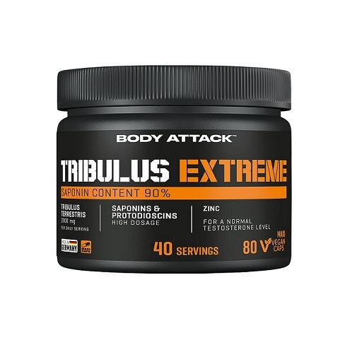 Body Attack Tribulus Extreme - 80 gélules