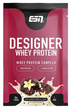 ESN Designer Whey ÉCHANTILLONS 10 x 30g Fraise crème