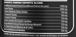 Genius Nutrition Warcry Gaming 240 g Sang de Diablo