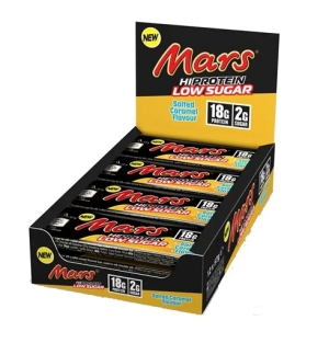 Barre Mars Low Sugar High Protein 12x57g Caramel Salé