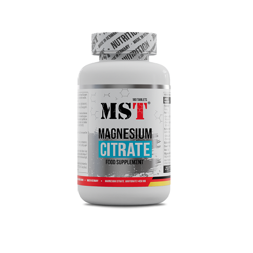 MST - Citrate de magnésium 200 mg - 180 Tablettes