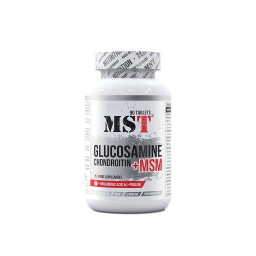MST - Glucosamine Chondroïtine MSM + HYALURON - 90 tablettes