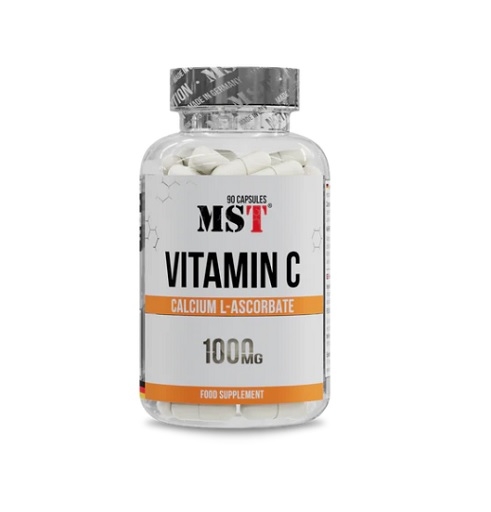 MST - Vitamine C Calcium L-Ascorbate 1000 mg 90 gélules