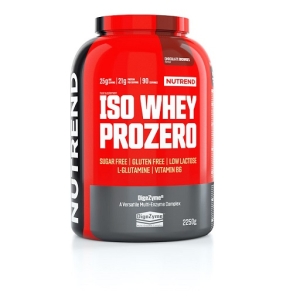 Nutrend ISO WHEY PROZERO 2250g crème de biscuits
