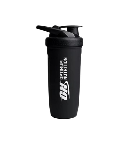 Optimum Nitrition Reforce Steel Smartshake Noir 900 ml