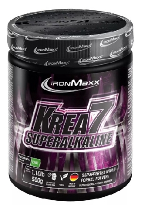 Poudre superalcaline IronMaxx Krea7 - 500 g Tropical