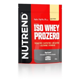  Nutrend ISO WHEY PROZERO 500 g Pudding à la vanille