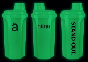 Shaker Nanosupps NANOBCAA 500 ml Blanc