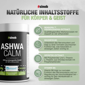 Sinob Ashwa Calm Ashwagandha 120 gélules