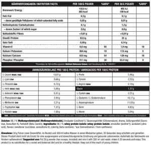 Sinob Juicy Isolate 1 kg Thé glacé Pêche