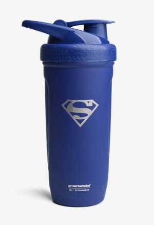 SmartShaker Reforce Steel Superman - 900 ml bleu