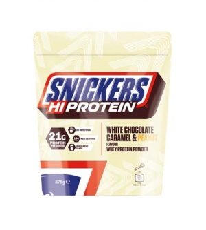 Snickers HI Protein 875 g Chocolat blanc, caramel et cacahuète