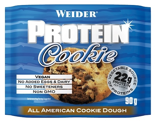 Weider Cookie Protein 12x 90g Chips Double Choc