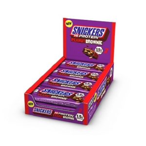 Barre protéinée Snickers BROWNIE AUX CACAHUÈTES 12 x 50 g