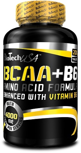 BioTech BCAA+B6 200 comprimés