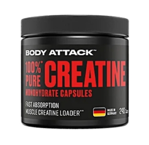 Body Attack 100% pure créatine 240 gélules