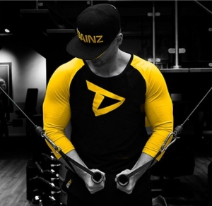 Dedicated 3/4 manche Raglan Short Logo L