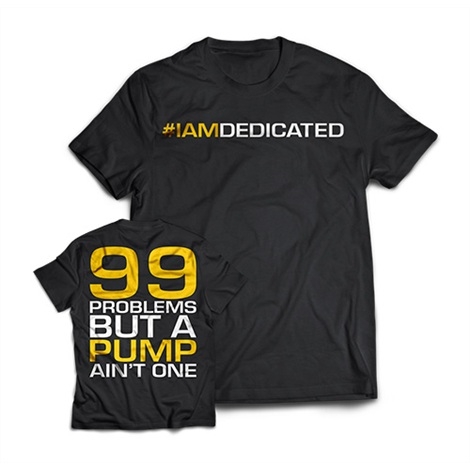 Dedicated T-shirt "99 problems" M