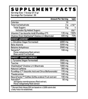 Ghost Legend V4 30 Serv. 645 g de pastèque acidulée 