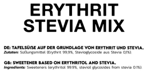 INLEAD Mélange d'érythritol et de stévia  1000 g