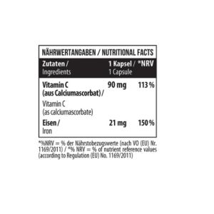 MST - Bisglycinate de fer 120 gélules