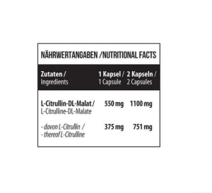 MST - L-Citrulline - 120 gélules
