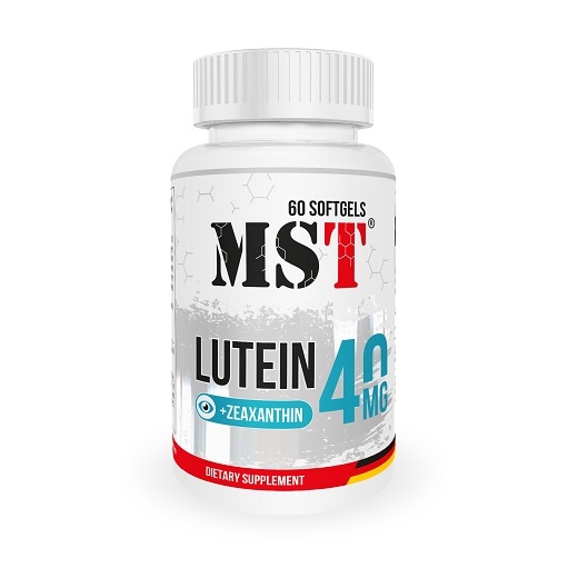 MST - Lutéine+Zéaxanthine 40 mg - 60 gélules