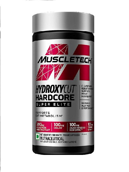 Muscletech Hydroxycut Hardcore SUPER Elite 100 gélules