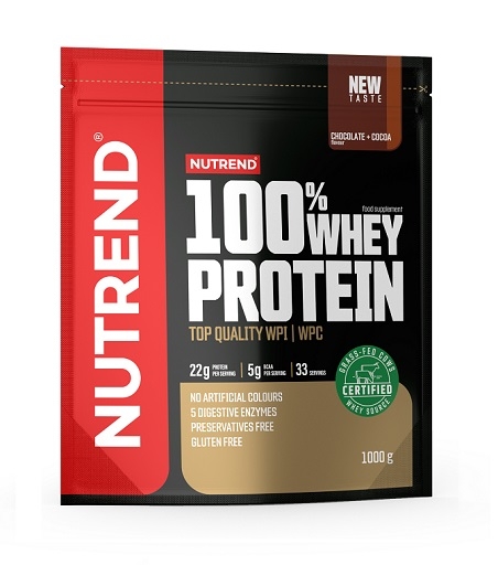 Nutrend 100% Whey Protein 1000g Chocolat Noix de Coco