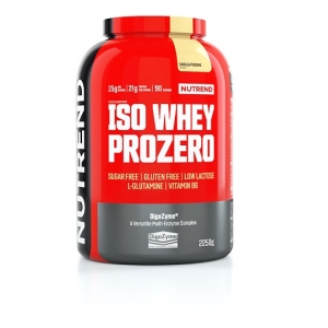 Nutrend ISO WHEY PROZERO 2250 g Pudding à la vanille 