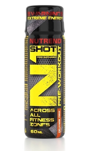 Nutrend N1 - Shots - 20 x 60 ml Orange Fire