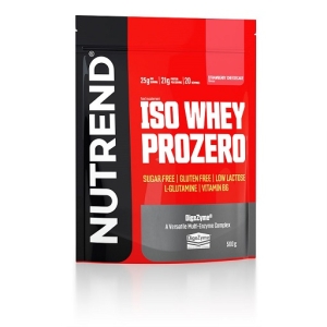  Nutrend ISO WHEY PROZERO 500 g Pudding à la vanille