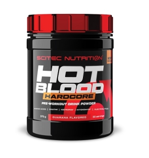Scitec Hot Blood Hardcore - 375 g de fruits rouges