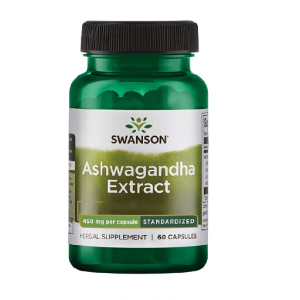 Swanson Ashwagandha Extract 450mg 60 Gélules