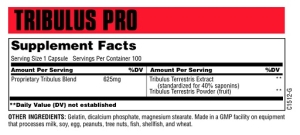 Capsule universelle Tribulus Pro 110