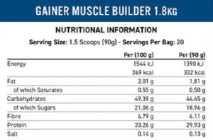 Applied Nutrition Gainer Muscle Builder 1,8 kg Chocolat