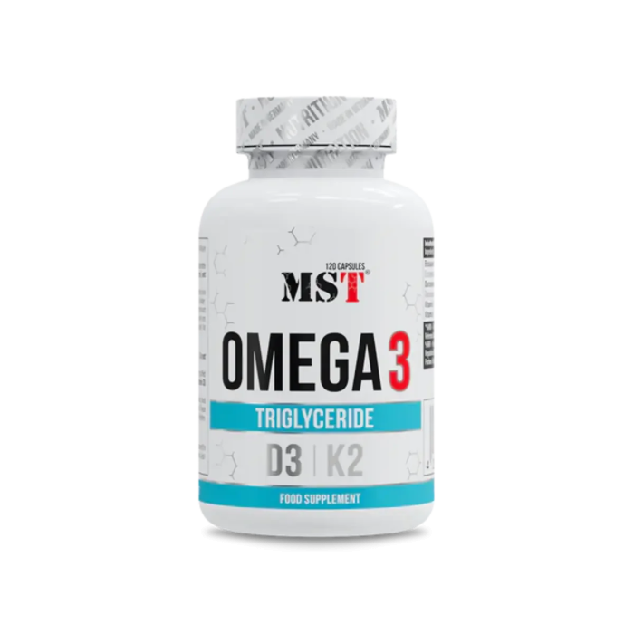 MST - Omega 3 500 mg D3 + K2 120 gélules
