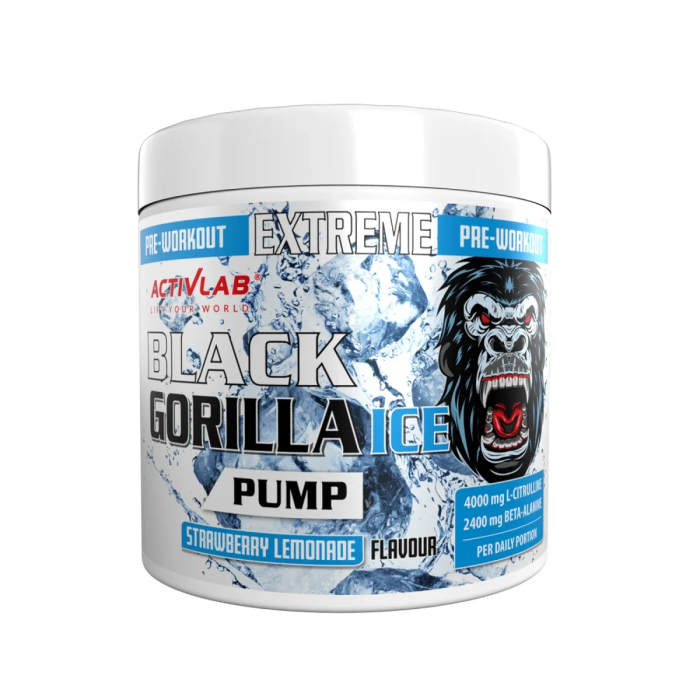 Activlab Black Gorilla Ice Pump Pre-Workout 300g Strawberry-Lemonade