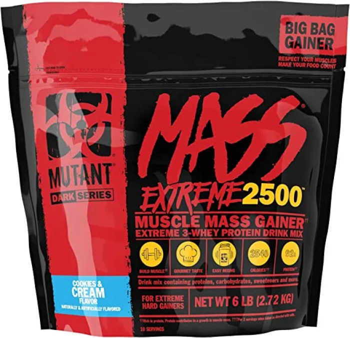Mutant Mass XXXTREME 2500 - 2,72 kg Cookies & Cream
