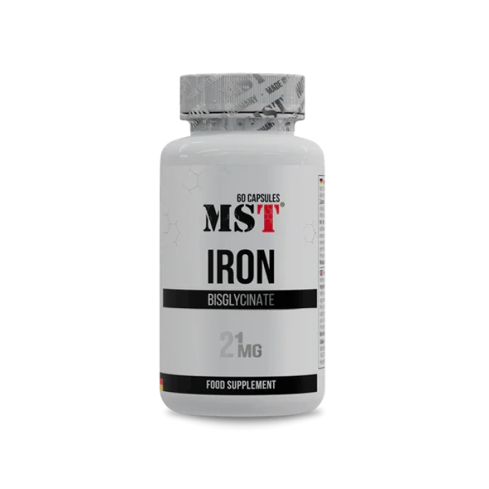 MST - Bisglycinate de fer 60 gélules
