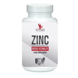 #GYMJUICE ZINC Bisglycinate - 100 Tabs