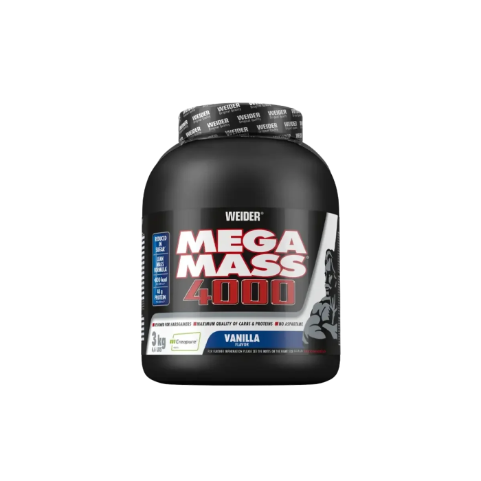 Weider Mega Mass 4000 - 3.0kg Fraise