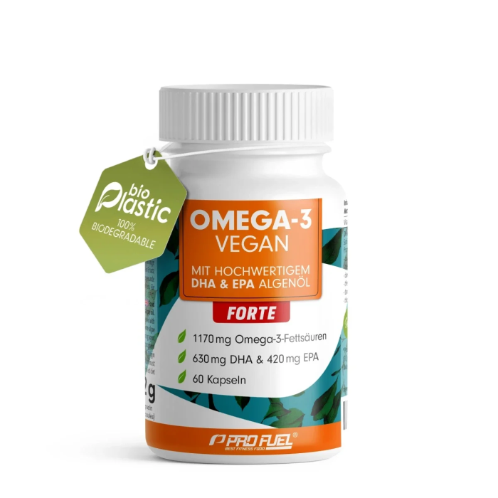 ProFuel Omega 3 FORTE - 60 capsules d'huile d'algues