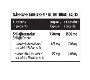 MST - Shilajit 60 capsules
